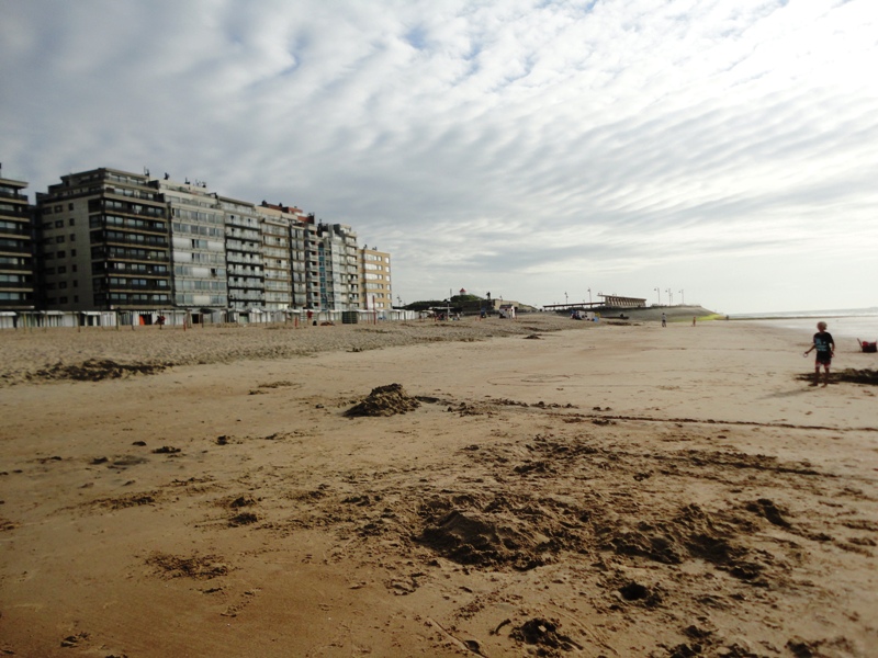wenduine zee betrokken weer augustus 2011